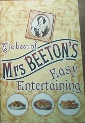 Bild des Verkufers fr The Best of Mrs Beeton's Easy Entertaining zum Verkauf von Chapter 1