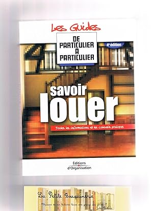 Image du vendeur pour Savoir louer mis en vente par La Petite Bouquinerie