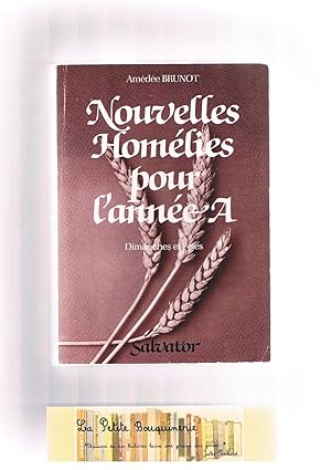 Seller image for Nouvelles homlies pour l'anne A for sale by La Petite Bouquinerie