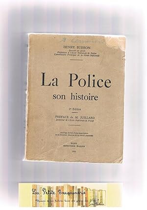 Imagen del vendedor de La Police son histoire a la venta por La Petite Bouquinerie