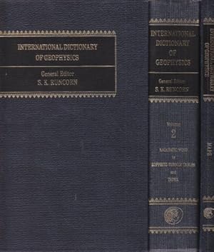 Seller image for International Dictionary of Geophysics. Seismology, Geomagnetism, Aeronomy, Oceanography, Geodesy, Gravity, Marine Geophysics, Meteorology, The Earth as a Planet and its Evolution. for sale by Altstadt Antiquariat Goslar