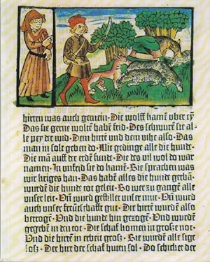 Fabula docet. Illustrierte Fabelbücher aus sechs Jahrhunderten. Ausstellung aus den Beständen der...