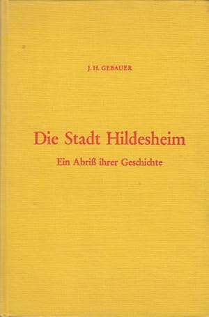 Die Stadt Hildesheim. Ein Abriß ihrer Geschichte.
