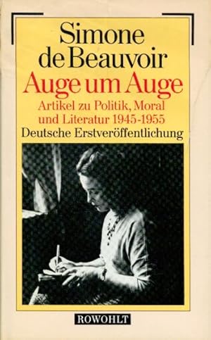 Bild des Verkufers fr Auge um Auge. Artikel zu Politik, Moral und Literatur 1945-1955. bersetzt, herausgegeben und mit einem Nachwort von Eva Groepler. zum Verkauf von Altstadt Antiquariat Goslar