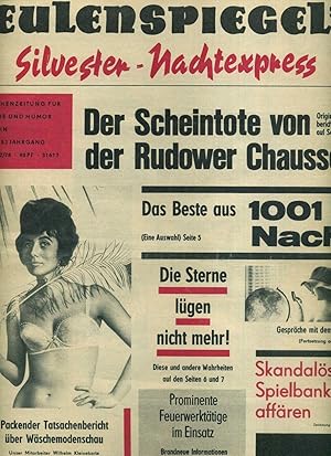 Eulenspiegel. Wochenzeitschrift für Satire und Humor. Vollständiger Jahrgang 1978 ( 52 Hefte / 33...