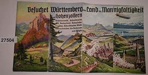 Bild des Verkufers fr Werbeprospekt: Besuchet Wrttemberg und Hohenzollern, das Land der Mannigfaltigkeit (Schwarzwald, Schwbische Alb, Neckarland, Hohenlohe-Franken, Schwbischer Wald, Oberschwaben bis Bodensee und Allgu) zum Verkauf von Versandhandel fr Sammler