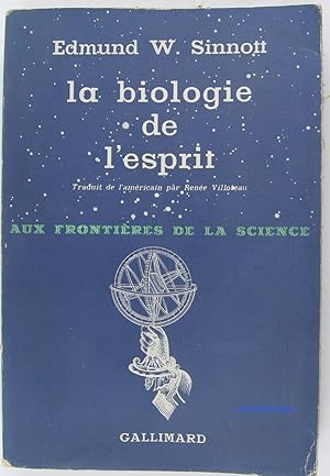 Image du vendeur pour La biologie de l'esprit mis en vente par Librairie du Bassin