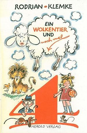 Bild des Verkufers fr Ein Wolkentier und nochmal vier. Fnf Bildergeschichten von Fred Rodrian. zum Verkauf von Franziska Bierl Antiquariat