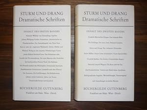 Sturm und Drang. Dramatische Schriften. 2 Bde.