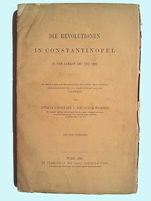 Bild des Verkufers fr Die Revolutionen in Constantinopel in den Jahren 1807 und 1808. zum Verkauf von Antiquariat H. Carlsen