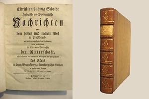 Imagen del vendedor de Historische und Diplomatische Nachrichten von dem hohen und niedern Adel in Teutschland (2 Bnde in 1), a la venta por Antiquariat H. Carlsen