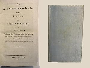 Imagen del vendedor de Das Verhltni des Elementar-Unterrichts zur Politik der Zeit. a la venta por Antiquariat H. Carlsen