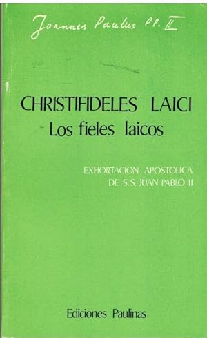 Imagen del vendedor de CHRISTIFIDELES LAICI. LOS FIELES LAICOS a la venta por ALZOFORA LIBROS