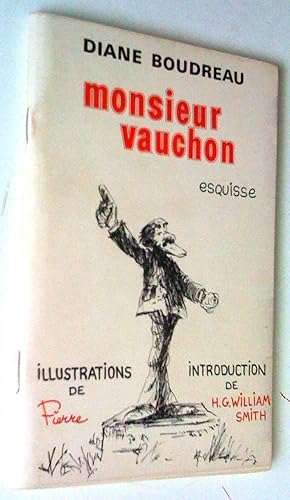 Image du vendeur pour Monsieur Vauchon. Esquisse mis en vente par Claudine Bouvier