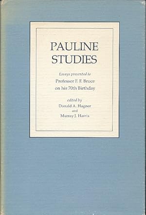 Bild des Verkufers fr Pauline studies : Essays presented to Professor F.F. Bruce on his 70th birthday. zum Verkauf von Roland Antiquariat UG haftungsbeschrnkt