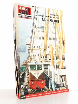 Seller image for La Vie du Rail [ lot de 5 numros avec des articles relatifs aux chemins de fer en Asie du Sud-Est ] : n 946 Exportation : locomotives franaises pour la Birmanie (mai 1964) ; n 1578 En Indonsie (janvier 1977) ; n 1619 En Malaisie avec Sofrrail (novembre 1977) ; n 1586 Vietnam, la reconstruction de la ligne nord-sud (mars 1977) ; n 1656 sur la ligne de la rivire Kwai (aot 1978). for sale by Librairie du Cardinal