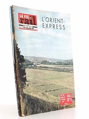 Seller image for La Vie du Rail [ lot de 5 numros avec des articles relatifs aux chemins de fer en Yougoslavie ] : n 716 l'Orient-Express (octobre 1959) ; n 910 la dernire voie de 60 en Macdoine (septembre 1963) ; n 972 en Yougoslavie prs du lac de Bled (novembre 1964) ; n 1540 l'lectrification des chemins de fer yougoslaves (avril 1976) ; n 1554 le dfi de Belgrade-Bar (aot 1976). for sale by Librairie du Cardinal