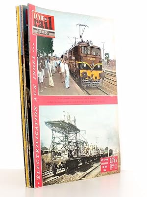 Seller image for La Vie du Rail [ lot de 6 numros avec des articles relatifs aux chemins de fer en Inde et pays limitrophes ] : n 799 lectrification aux Indes (mai 1961) ; n 956 aspect ferroviaire du sud de l'Asie (juillet 1964) ; n 1177 vues du train : Ceylan [ Sri Lanka ] (janvier 1969) ; spcial Nol 1970, l'Inde (dcembre 1970) ; n 1797 Inde, le nouveau muse des chemins de fer de New Delhi (juin 1977) ; n 946 locomotives franaises pour la Birmanie (mai 1964). for sale by Librairie du Cardinal