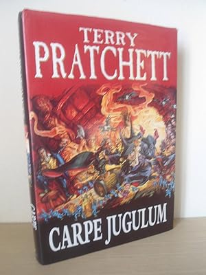 Imagen del vendedor de Carpe Jugulum- UK 1st Edition 1st Print hardback book a la venta por Jason Hibbitt- Treasured Books UK- IOBA