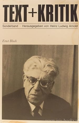Seller image for Ernst Bloch. for sale by Antiquariaat Isis