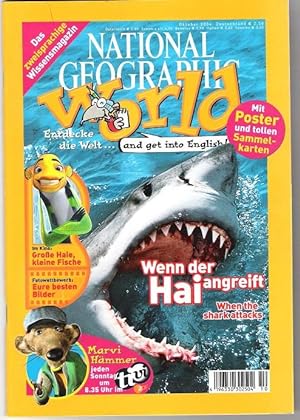 ? Oktober 2004 -Inhalt: Wenn der Hai angreift / Große Haie, kleine Fische