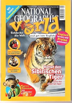 ?September 2004 -Inhalt: rettet den sibirischen Tiger / Ritter: So kämpften die wilden Krieger / ...