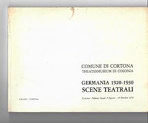 Germania 1920  1930. Scene Teatrali.