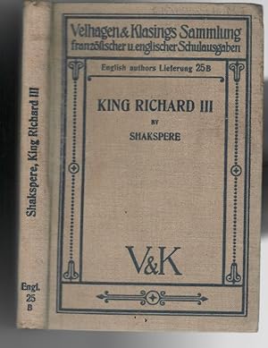 King Richard III by William Shakspere .