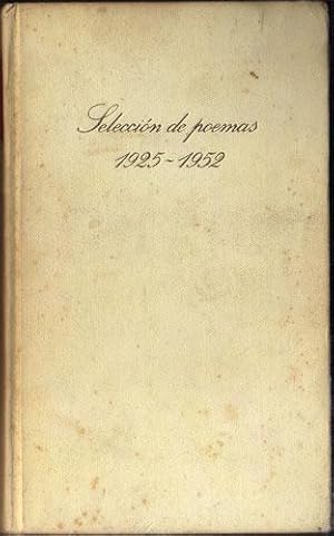 Selección de poemas 1925-1952