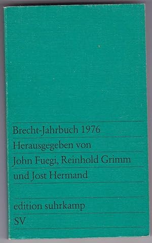 Imagen del vendedor de Brecht-Jahrbuch 1976 a la venta por Kultgut