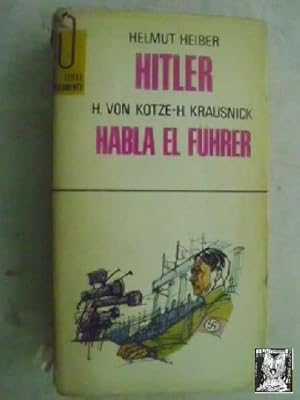 Imagen del vendedor de HITLER/ HABLA EL FHRER a la venta por Librera Maestro Gozalbo