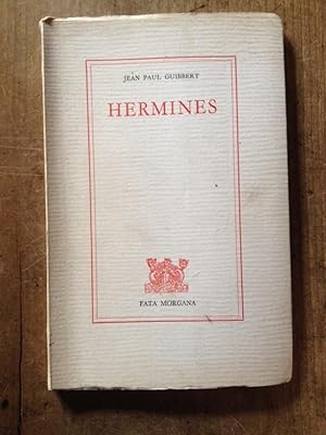Seller image for Hermines for sale by Librairie des Possibles