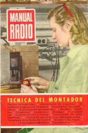 Seller image for MANUAL DE RADIO. N 8. TCNICA DEL MONTADOR. for sale by angeles sancha libros