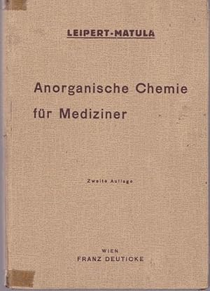 Lehrbuch der Anorganische Chemie für Medizin.