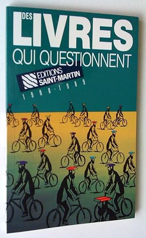 Éditions Saint-Martin. Catalogue 1988-1989. Des livres qui questionnent