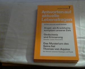 Bild des Verkufers fr Angst, ein Krankheitssymptom unserer Zeit zum Verkauf von Versandhandel Rosemarie Wassmann