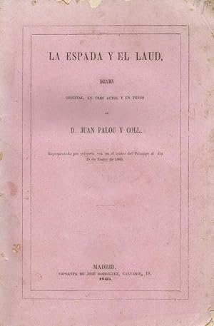 Imagen del vendedor de La espada y el laud a la venta por Libros Sargantana