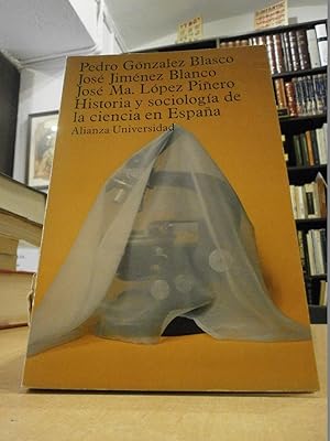 Imagen del vendedor de HISTORIA Y SOCIOLOGA DE LA CIENCIA EN ESPAA. a la venta por LLIBRERIA KEPOS-CANUDA