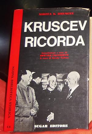 Immagine del venditore per Kruscev ricorda. venduto da Libri Antichi Arezzo -  F&C Edizioni