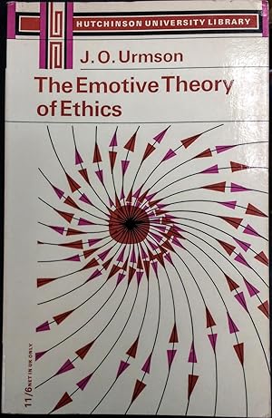 Immagine del venditore per The emotive theory of ethics (Hutchinson university library. Philosophy) venduto da Book House in Dinkytown, IOBA