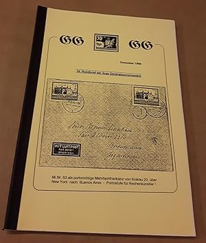 34. Rundbrief der Arge Generalgouvernement Dezember 1996 - Redaktion: Detlef Pfeiffer