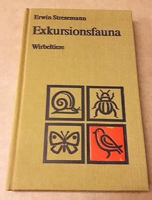 Exkursionsfauna: Wirbellose und Wirbeltiere - 2 Bände - 2 Bücher - Wirbeltiere: 1987 Exkursionsfa...