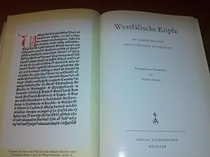 Westfälische Köpfe - 300 Lebensbilder bedeutender Westfalen - Biographischer Handweiser von Wilhe...