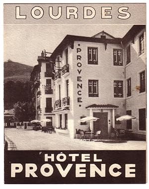 Hotel De Provence et Beaulieu Avenue Peyramale Lourdes Telephone 57 Garage, Autobus a la Gare - F...
