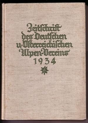 Zeitschrift des Deutschen und Österreichischen Alpen-Vereines [Alpenverein Alpen-Vereins Alpenver...
