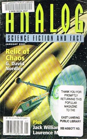 Image du vendeur pour Analog: Science Fiction/Science Fact (Vol. CXXI, No. 1, January 2001) mis en vente par Round Table Books, LLC