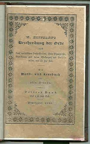 W. Hoffmann's Beschreibung der Erde -- Dritter Band 1. und 2. Heft