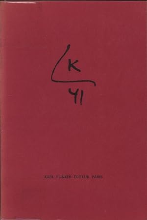 Image du vendeur pour KANDINSKY. Carnet de Dessins 1941. Texte par Gaetan Picon. mis en vente par Stader Kunst-Buch-Kabinett ILAB