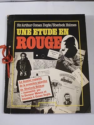 Image du vendeur pour Une Etude en Rouge - Dossier mis en vente par Hinch Books