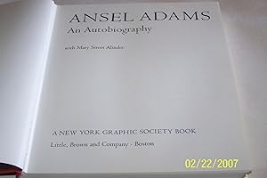 Ansel Adams: An Autobiography